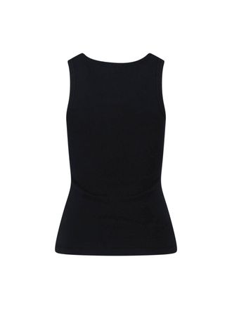 Diesel Womens Top Black Cotton