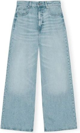 Ganni Dames, Jeans, Blauw, Maat: W29 Denim
