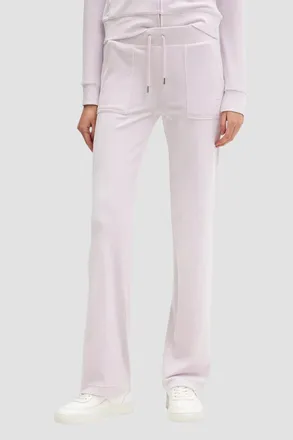 OEM Pantalones Deportivos Juicy Couture Pink Layla De Tiro Bajo Para Mujer, Talla Xs