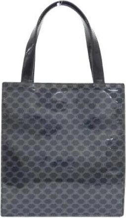 Celine Pre-owned PVC Shoulder Bag - Dames - Vintage Shopper - Zwart - ONE Size - Vintage