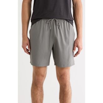 Zella Momentum 7-Inch Training Shorts in Grey Pewter at Nordstrom Rack, Size X-Large
