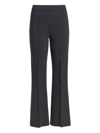 High Sport seam-detail trousers - women - Cotton/Lycra - L - Black