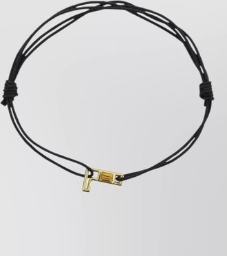 Aliita letter l bracelet adjustable cord