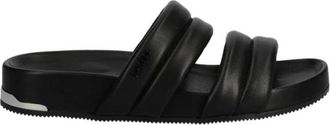 DKNY Sandali con Logo - - Shoes - Donna - Nero - 36 EU