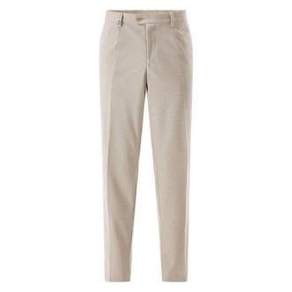 Club of Gents Heren, Broeken, Beige, Maat: 2XL Katoen