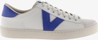 Victoria Womens Berlin Piel & Serraj Sneaker In Royal