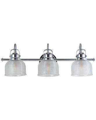Jonathan Y Designs Jonathan Y Designs 3-Light Virginia Chrome Vanity Light