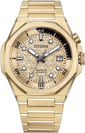 Citizen Series8 890 City Lights Automatic Goldtone Bracelet Watch, 42.6mm in Gold-Tone at Nordstrom