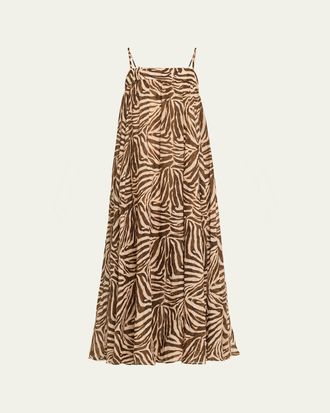 Zimmermann Wanderlust Zebra Maxi Dress