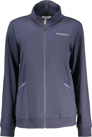 Freddy Sweatshirt met lange mouwen - Dames - Vesten met rits - Blauw - L - Hoodies & sweatvesten