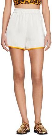Sandro Orlando Shorts in Ecru at Nordstrom Rack, Size 4 (Fits Like 10 Us) / 42 Eu