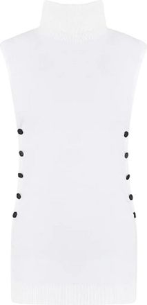 Giorgio Armani Virgin Wool Turtleneck Top