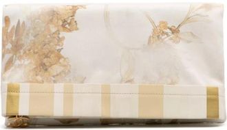 Chanel Pre-owned Clutches, female, White, Size: ONE SIZE Pre-owned Leather Clutch