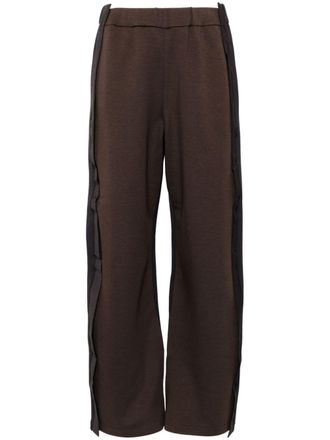 JNBY Broek met patchwork - Bruin