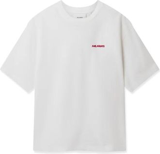 Axel Arigato Curb T-Shirt - Heren - T-shirts - Wit - M - Katoen - Tops