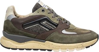 Floris Van Bommel Schoenen, Heren, Groen, 45 EU, Leer, De Treener 01.59