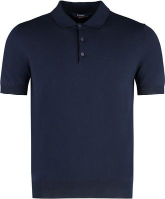 K-Way Pleyne Knitted Cotton Polo Shirt
