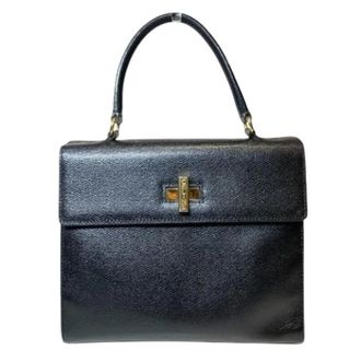 Celine Pre-owned Handbags, female, Black, Size: ONE SIZE Pre-owned Vintage Handbag