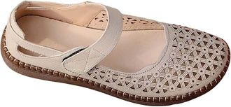 Generic Summer Shoes Womens Mary Jane Shoes Hollow Out Pumps Lightweight Comfortable Breathable Walking Shoes Soft Sole Orthopaedic Shoes Yoga Training Dance 