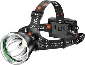 OEM Linterna Frontal Led Para Pesca Nocturna Al Aire Libre, Linterna De Cabeza Recargable Por Usb Para Miner&iacute;a