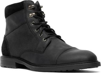 Rodd & Gunn Durham Combat Boot in Onyx at Nordstrom, Size 42