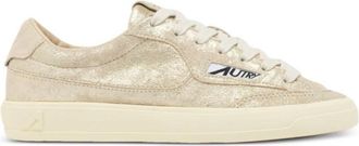 Autry Beige Logo Sneakers