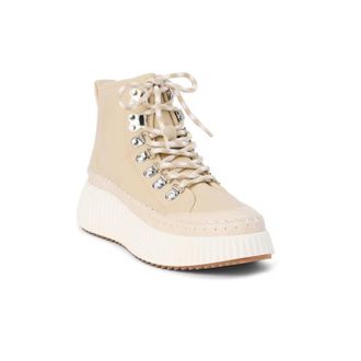 Matisse Footwear Womens Trek Sneaker Hiking Boot In Ivory