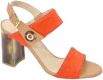 Fratelli Rossetti Schoenen, Dames, Rood, 40 EU, Sandalo a due fasce