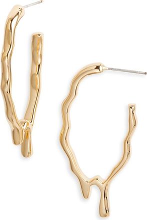 Soko Tiriko Maxi Drip Hoop Earrings in Gold at Nordstrom