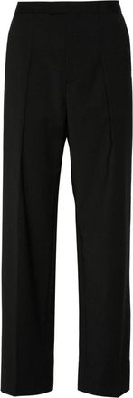 SOEUR Casimir trousers - women - Polyester/Spandex/Elastane/Cotton/Wool - 34 - Black