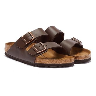 Birkenstock Arizona Birko Flor Bruin Sandalen