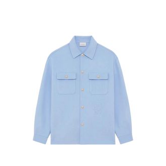 Dr&ocirc;le de Monsieur Button Chest-pocket Shirt Jacket