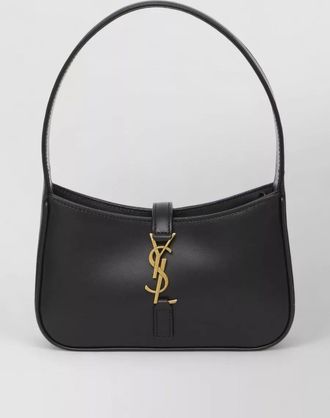 Saint Laurent le 5 &agrave; 7 mini leather hobo bag