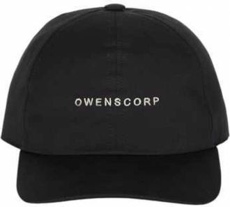 Rick Owens Hollywood Baseball Cap - unisex - Petten - Zwart - S - Katoen - Accessoires