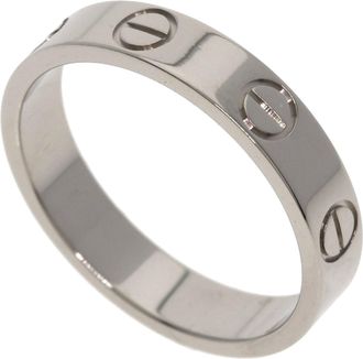 Cartier White Gold (18K) Band Ring (Pre-Owned)