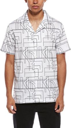 Karl Lagerfeld Karl Lagerfeld Camp Collar Shirt