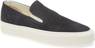 Common Projects Slip-On Sneaker in Off Black at Nordstrom, Size 12Us