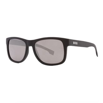 HUGO BOSS BOSS 1568/S 0003 T4 Matte Black/Silver Mirror