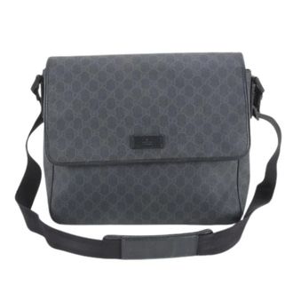 Gucci Pre-owned Cross Body Bags, male, Black, Size: ONE SIZE Pre-owned Vintage Messenger Bag