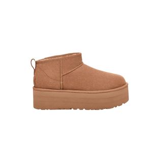 UGG Classic Ultra Mini Platform - Dames - Schoenen - Bruin - Maat: 36 EU Wol