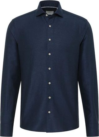 Eterna Casual Shirt - Heren - Overhemden - Blauw - Maat: S