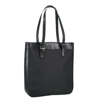 Celine Pre-owned Tote Bags, female, Black, Size: ONE SIZE Pre-owned Vintage Canvas Tote