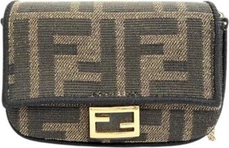 Fendi Pouch Pre-owned - - Pre-owned - Donna - Marrone - ONE SIZE