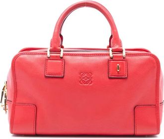 Loewe Borsa a tracolla Amazona 28 Limited Edition in pelle di capra 2011 - Rosso