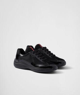 Prada Americas Cup biker fabric sneakers