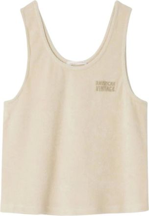 American Vintage Donna, Top, Beige, S, new