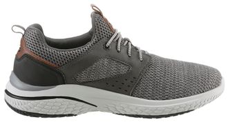 Dockers by Gerli Slip-On Sneaker DOCKERS BY GERLI, Herren, Gr. 41, grau, Synthetik, Textil, Schuhe Slip-On Sneaker, Slipper, Sneaker, mit leichter Laufsohle in Komfort