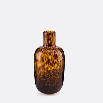 La Redoute Interieurs Vaas in amberkleurig glas H30cm, Fauvita