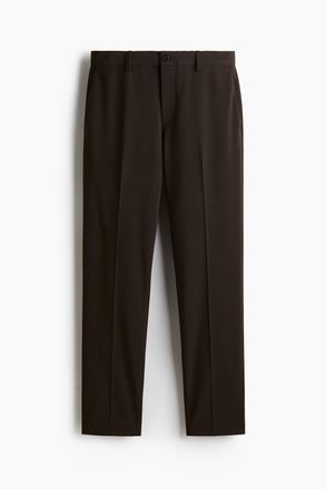 H&M Elegante Hose in Slim Fit - Brown