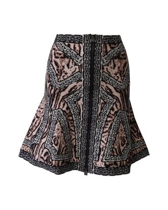 H&eacute;rve L&eacute;ger Flared Skirt in Multicolor Polyester
